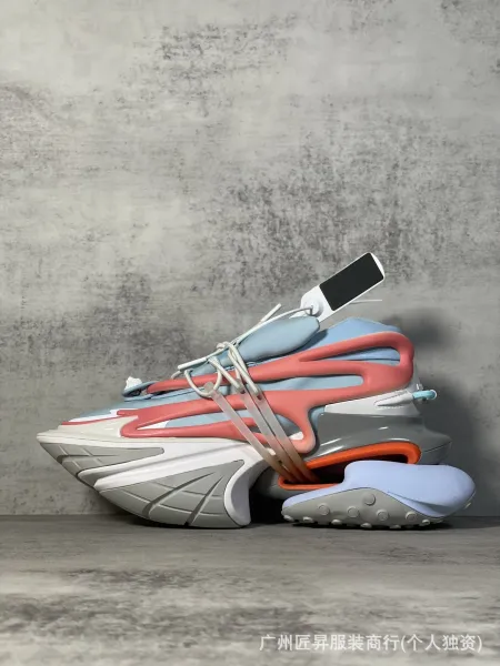 Balenciaga Triple S Pink Chunky Sneakers - 13