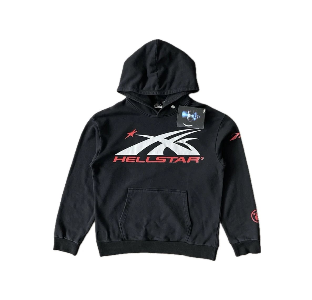 Hellstar Flame Logo Hoodie Pink - 45