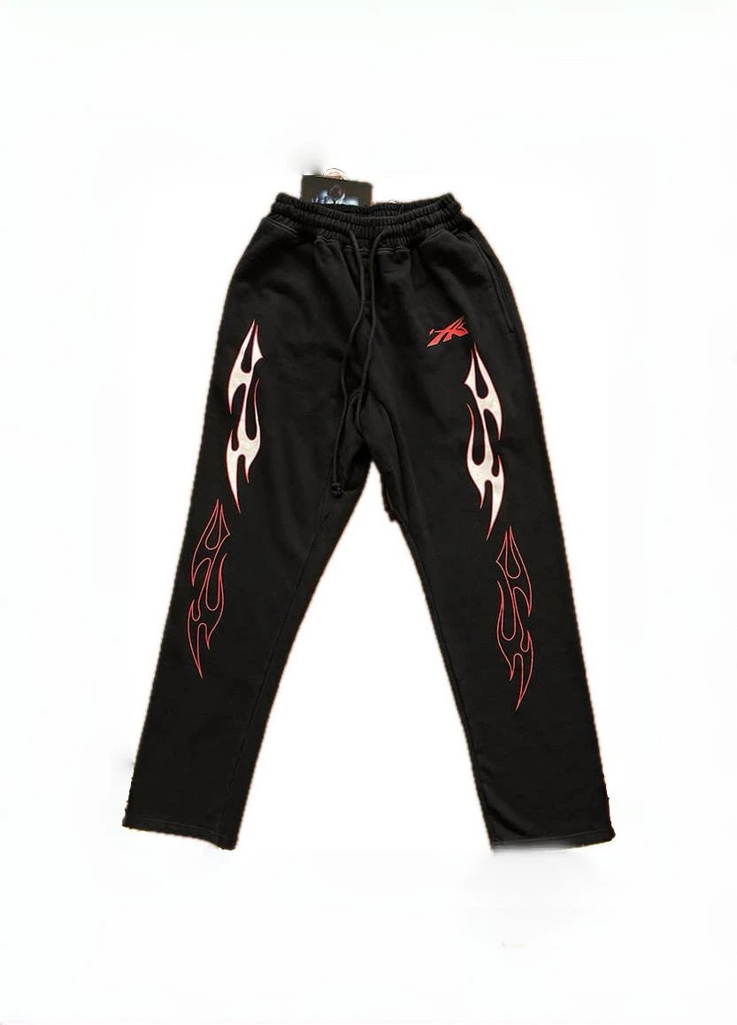 Hellstar Flame Logo Hoodie Pink - 47