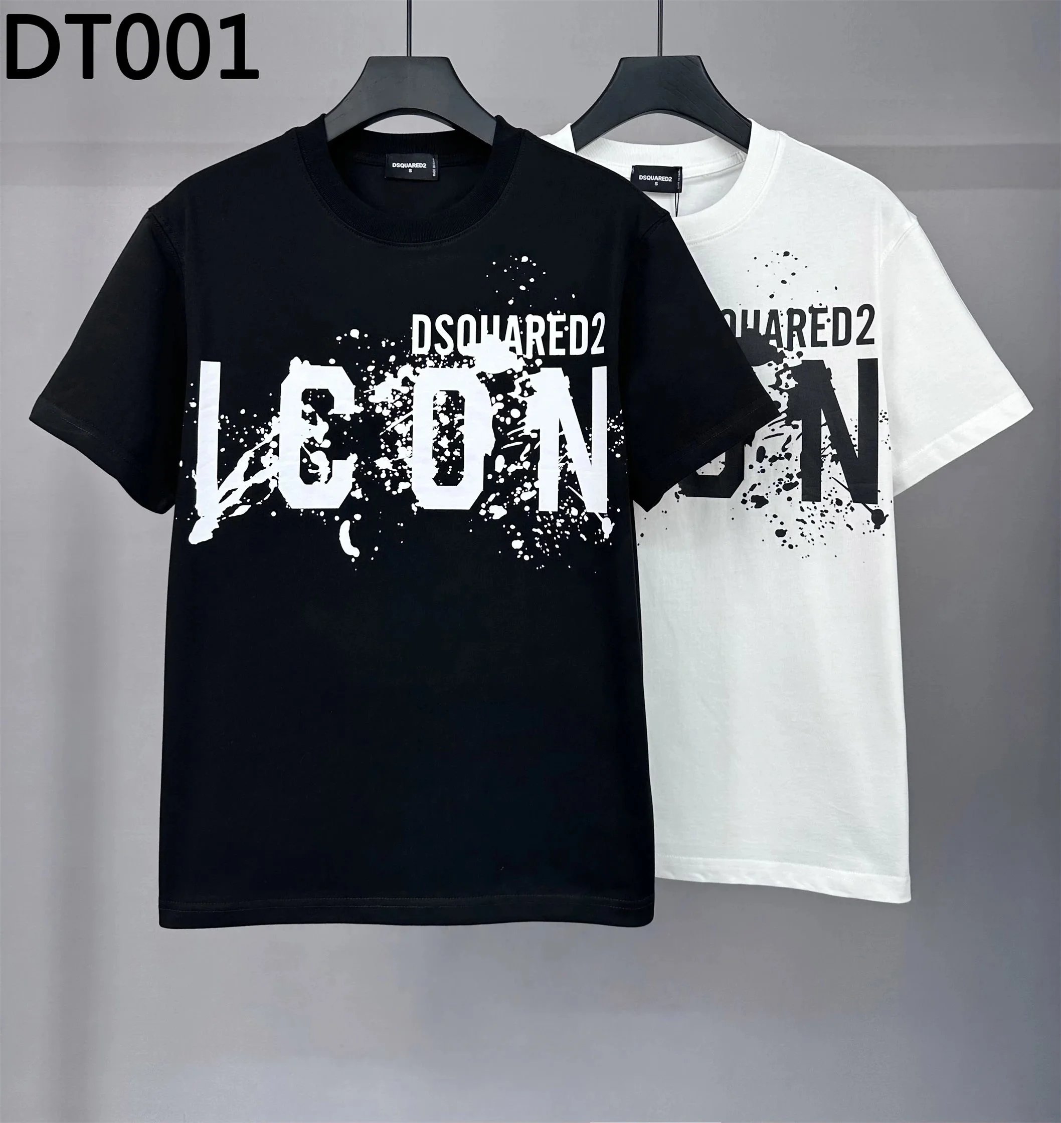 Dsquared2 T-Shirts Logo Print — 35 Black (one piece)