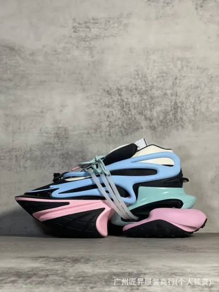 Balenciaga Triple S Pink Chunky Sneakers - 11