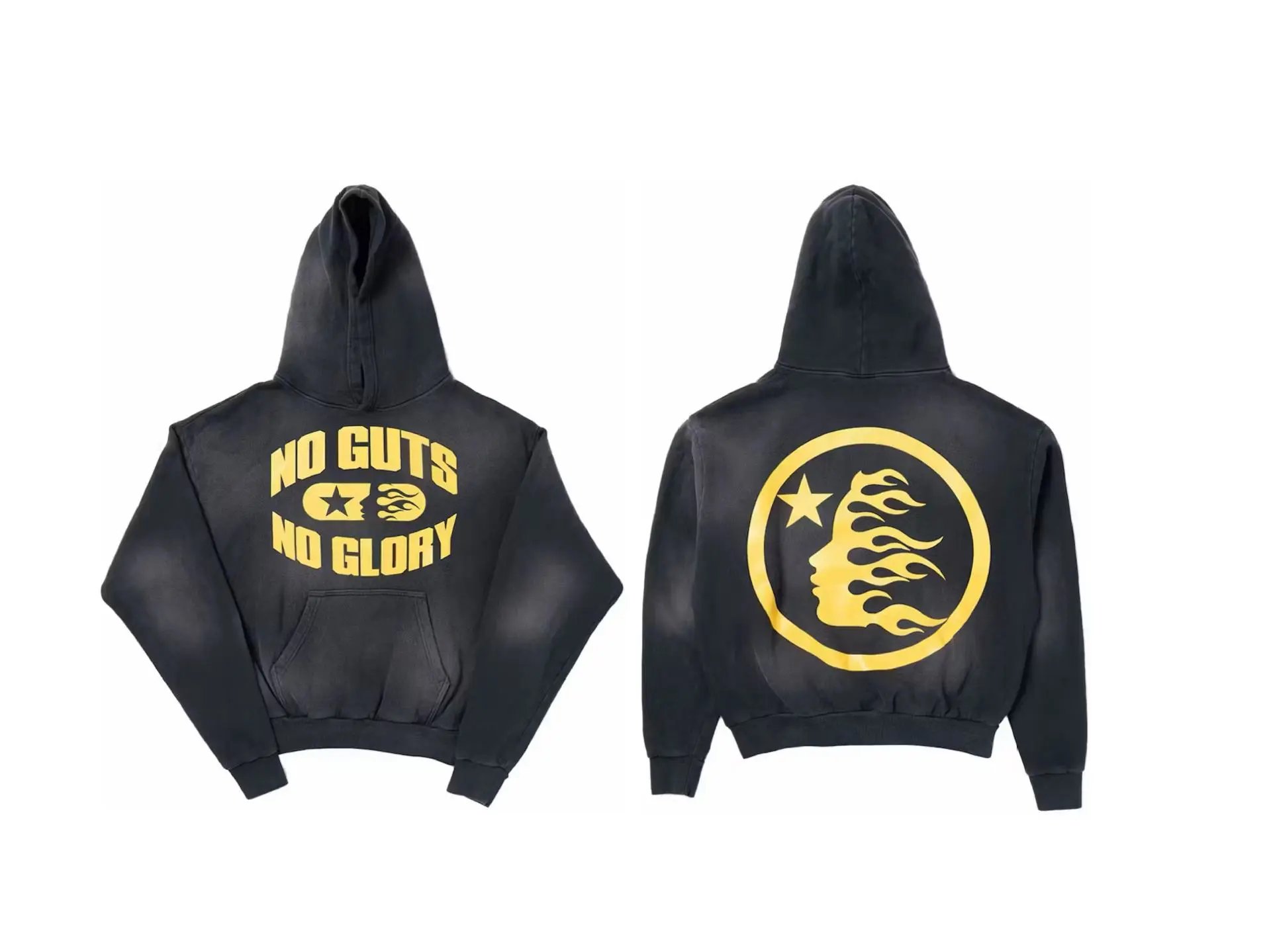 Hellstar Flame Logo Hoodie Pink - 34