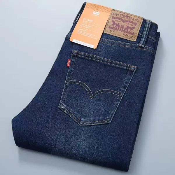 Levi's 511 Slim Fit Black Jeans - 2