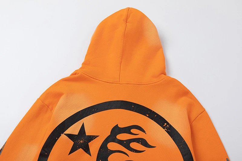 Hellstar Flame Logo Hoodie Pink - 29
