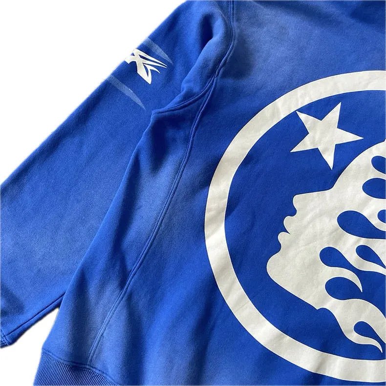 Hellstar Flame Logo Hoodie Pink - 42