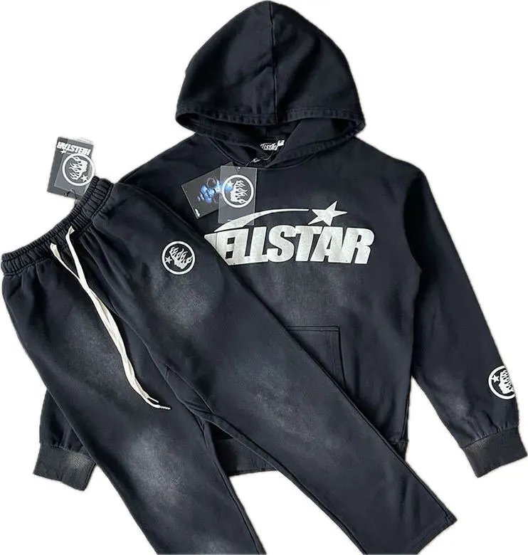 Hellstar Flame Logo Hoodie Pink - 48