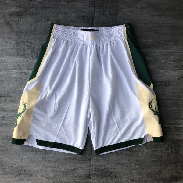 Brooklyn Nets x NBA Authentic Performance Shorts Black Multicolor - 12