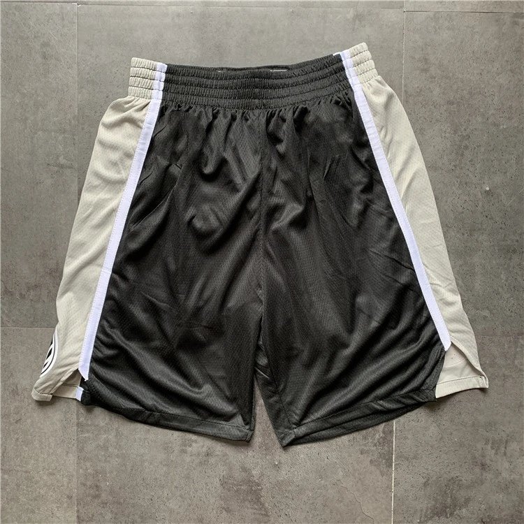 Brooklyn Nets x NBA Authentic Performance Shorts Black Multicolor - 15