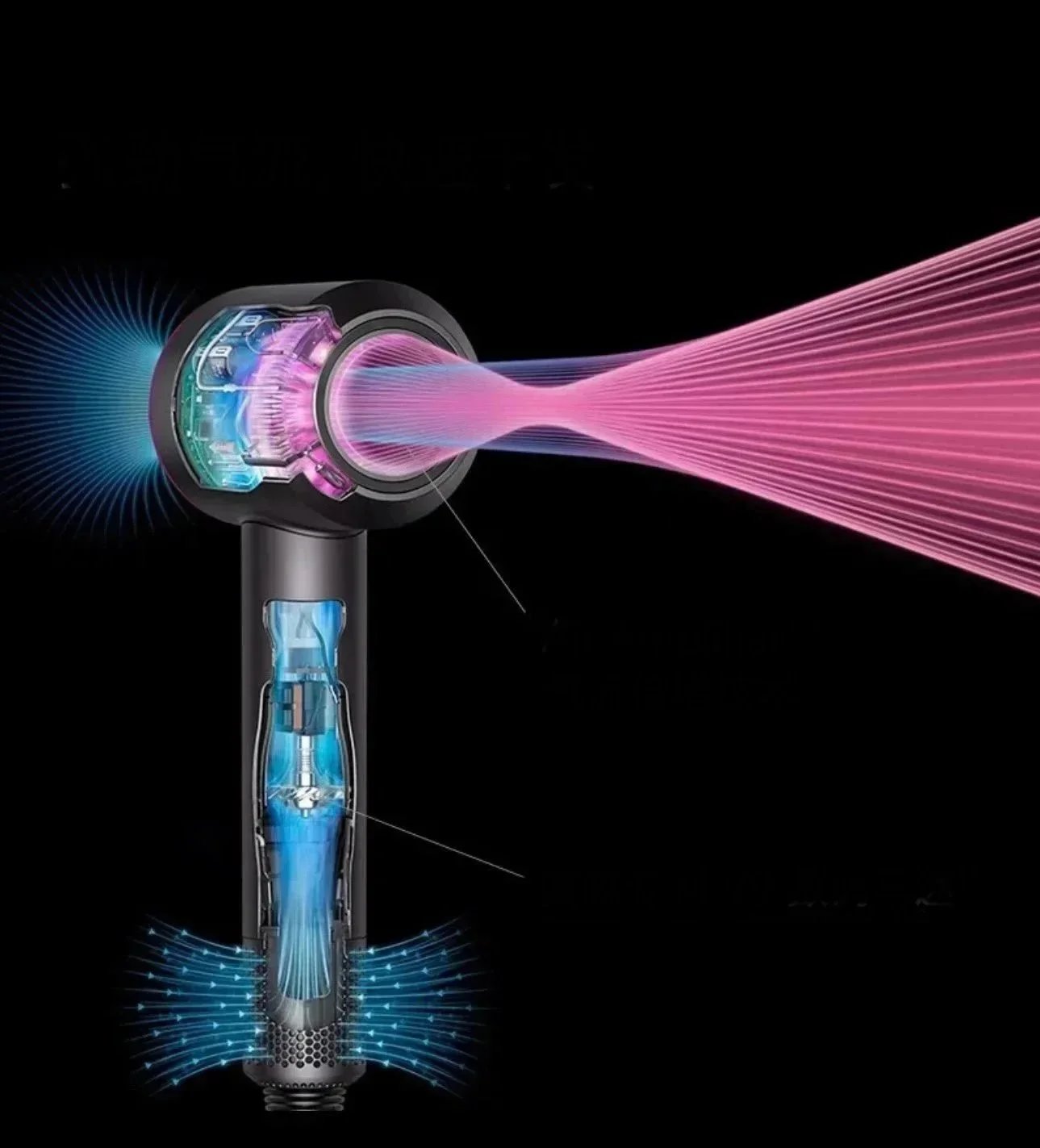 Dyson Supersonic Hair Dryer with Styling Attachments product photo 2