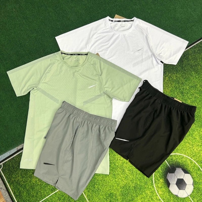 L5 - Best-Selling Sport Fitness Running Set, Short Sleeve T-Shirt & Shorts Set