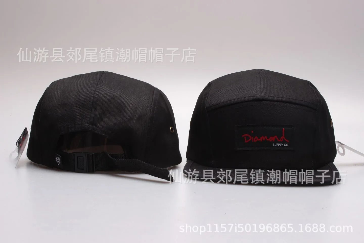 Supreme Hats 5-Panel Camp Cap with Box Logo Patch — 20