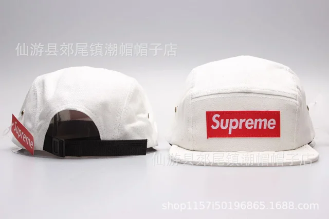 Supreme Hats 5-Panel Camp Cap with Box Logo Patch product detail image 5