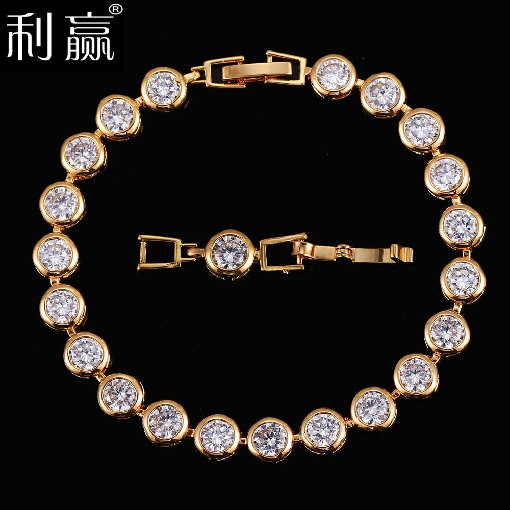 ebay亚马逊外贸首饰货源 流行锆石女士手链 欧美热卖饰品 - 136498