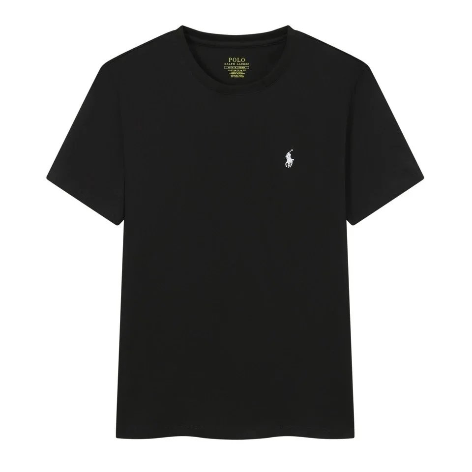 RLtshirt 夏季短袖纯色小马 5
