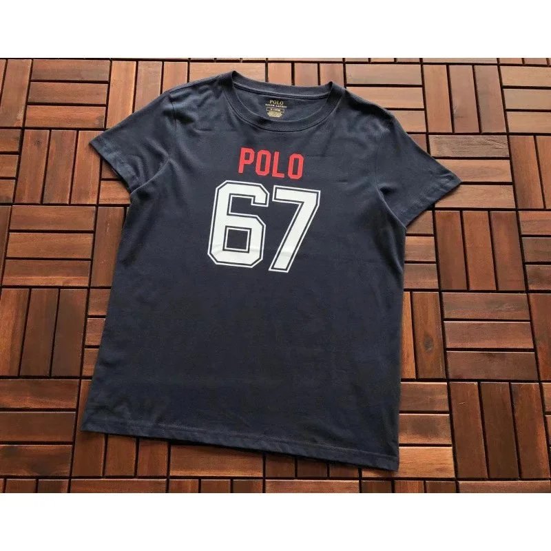 Ralph Lauren T-Shirts Polo Bear Graphic — D40 Blue