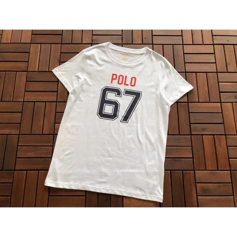 Ralph Lauren T-Shirts Polo Bear Graphic — D40 White
