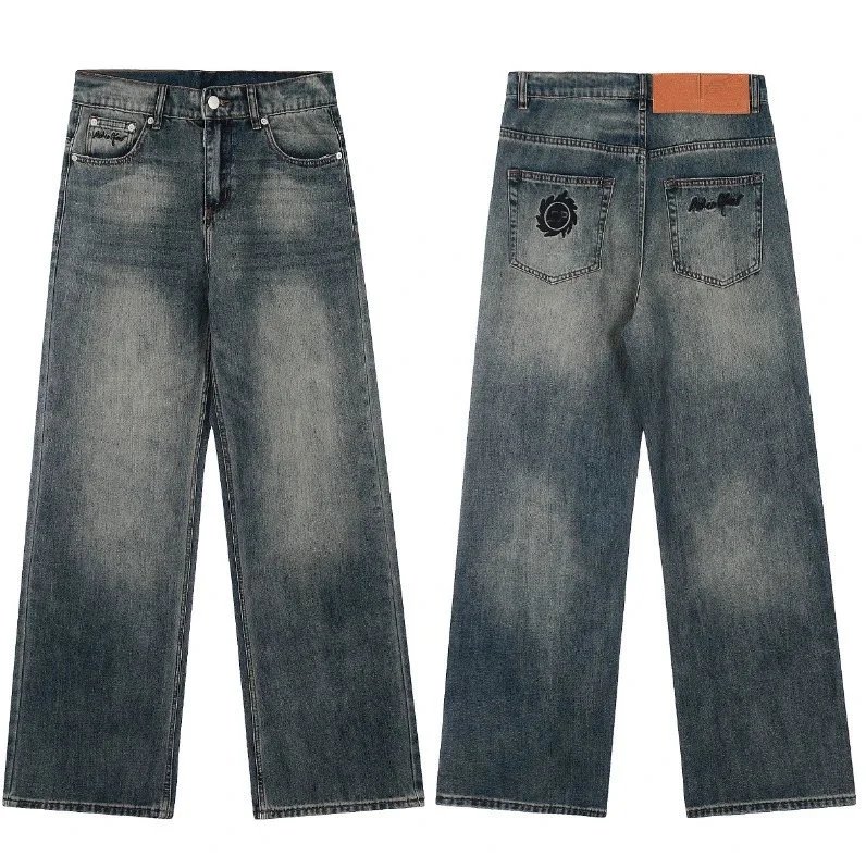 Unbranded Star-embroidered denim garments — BP-J005