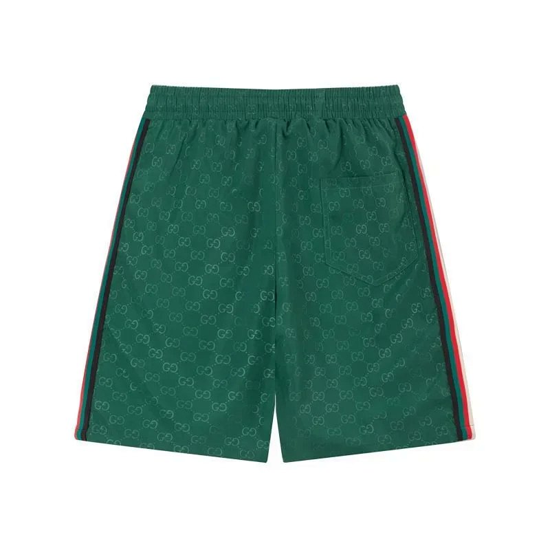 Men's Summer Beach Shorts - Thin Ice Silk Quick-Dry Casual Loose Fit Knee-Length