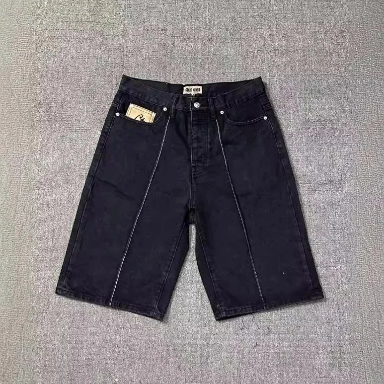 Unbranded Star-embroidered denim garments image 3