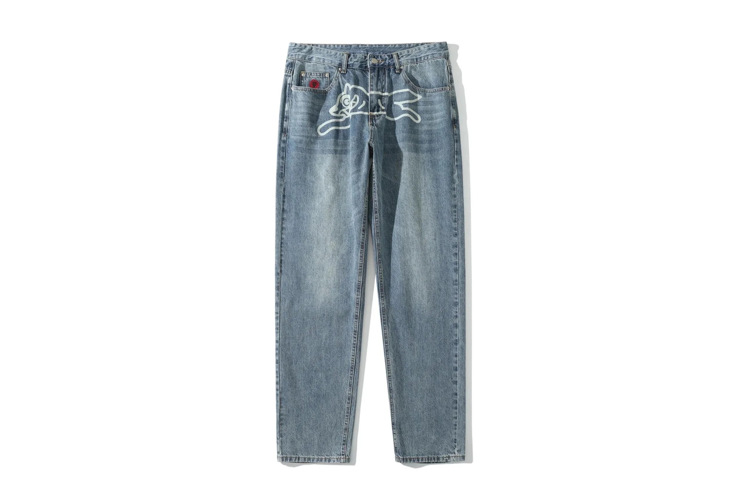Unbranded Star-embroidered denim garments — 23