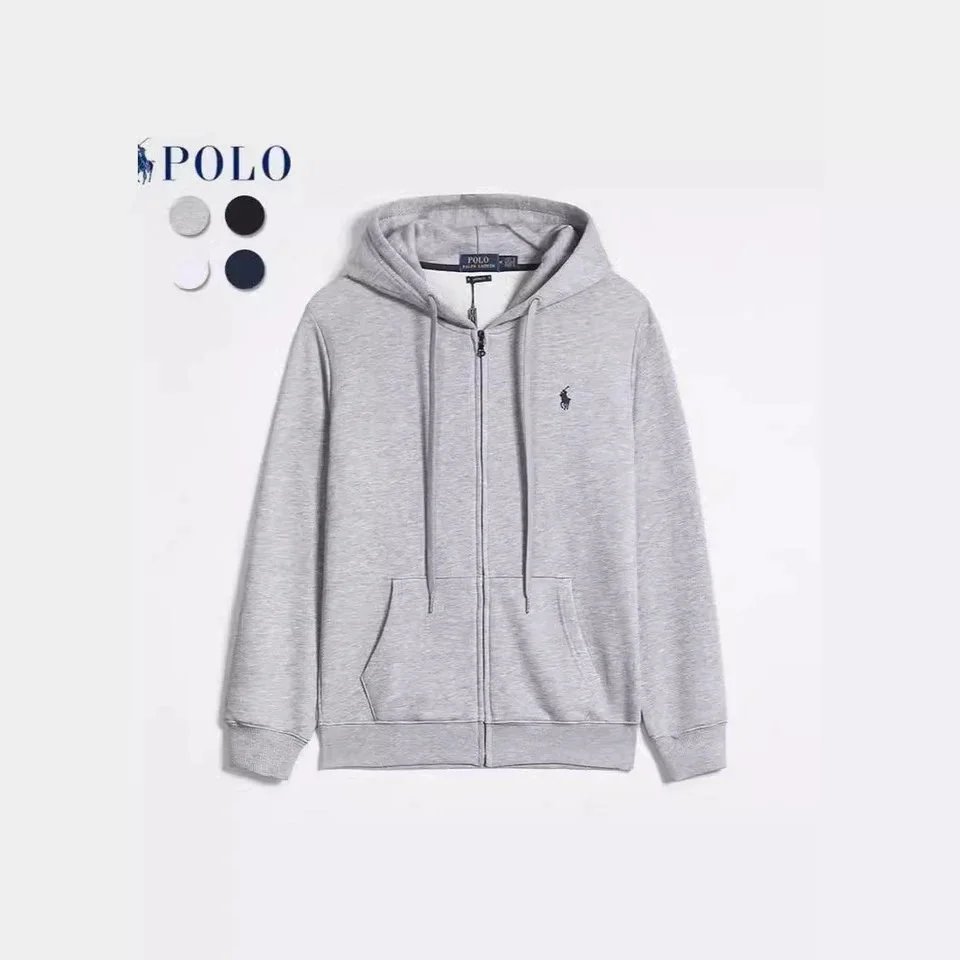 Ralph Lauren cardigan hoodie保罗开衫卫衣