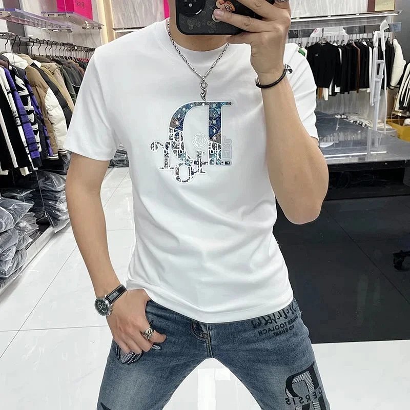 Men's Summer Crew Neck T-Shirt