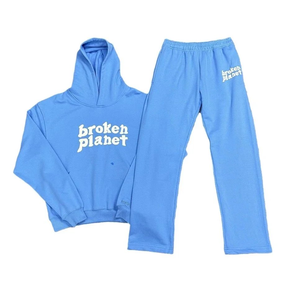 BP  Letter Foam Print Hoodie set 5