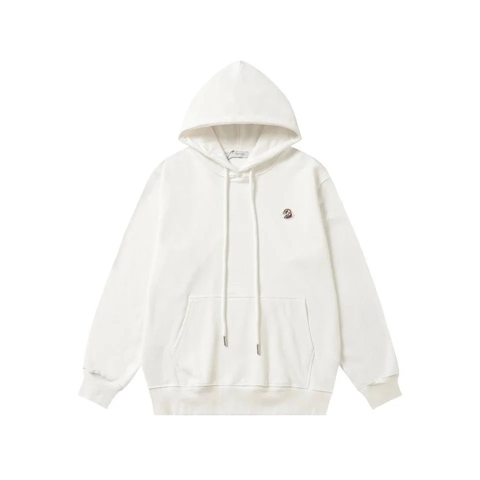 Moncler  Hoodie Series 秋冬新款刺绣休闲宽松套头长袖连帽卫衣 6
