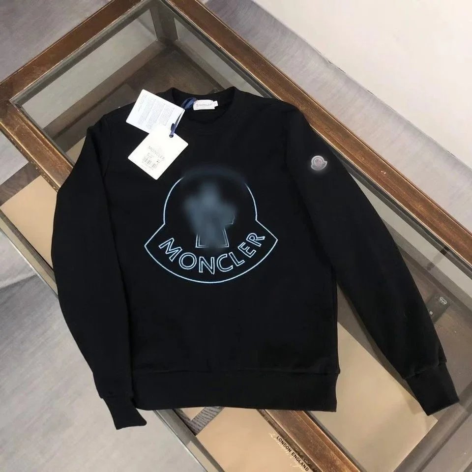 Moncler  Hoodie Series 秋冬新款刺绣休闲宽松套头长袖连帽卫衣 10