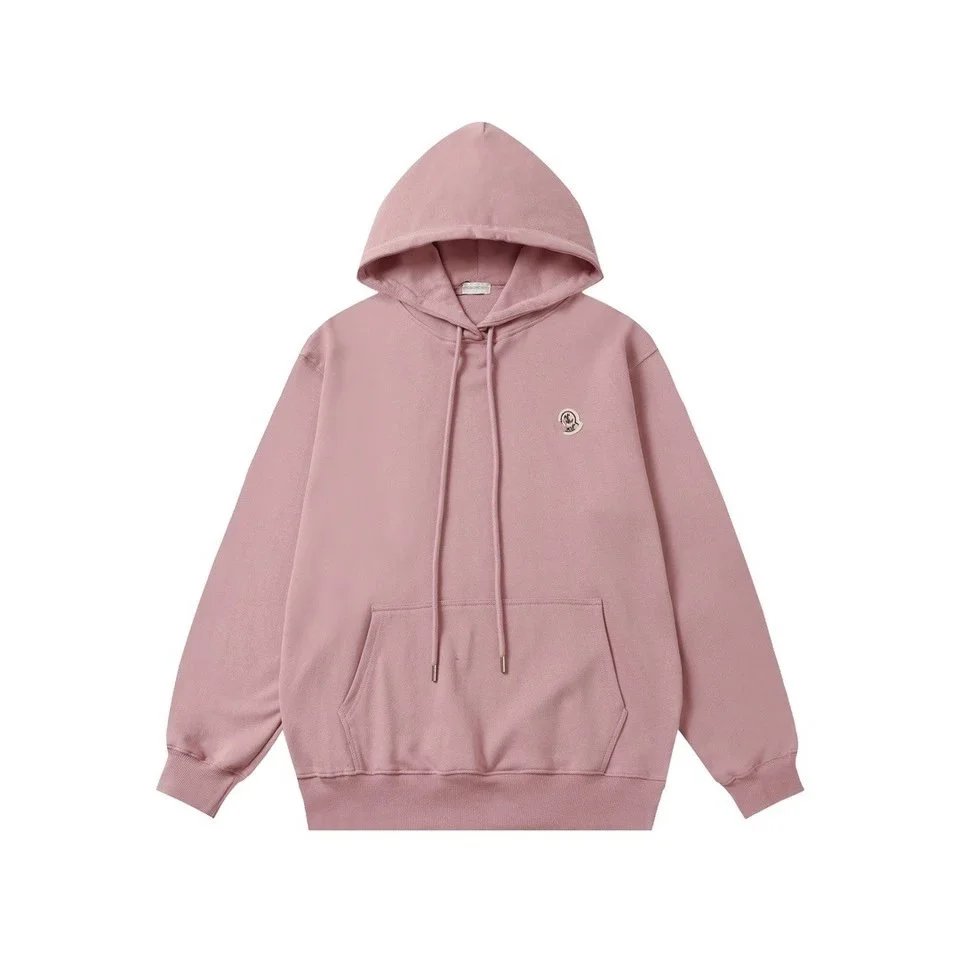 Moncler  Hoodie Series 秋冬新款刺绣休闲宽松套头长袖连帽卫衣 8