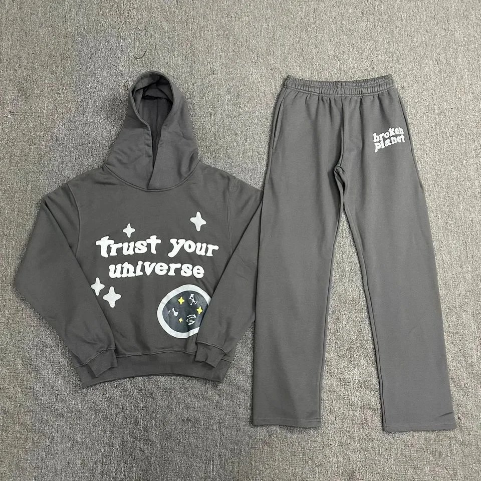 BP  Letter Foam Print Hoodie set 3