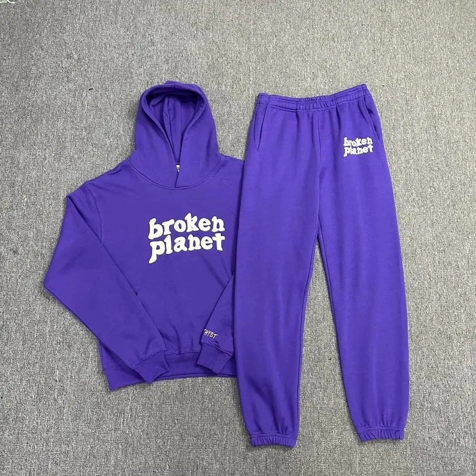 BP  Letter Foam Print Hoodie set 4