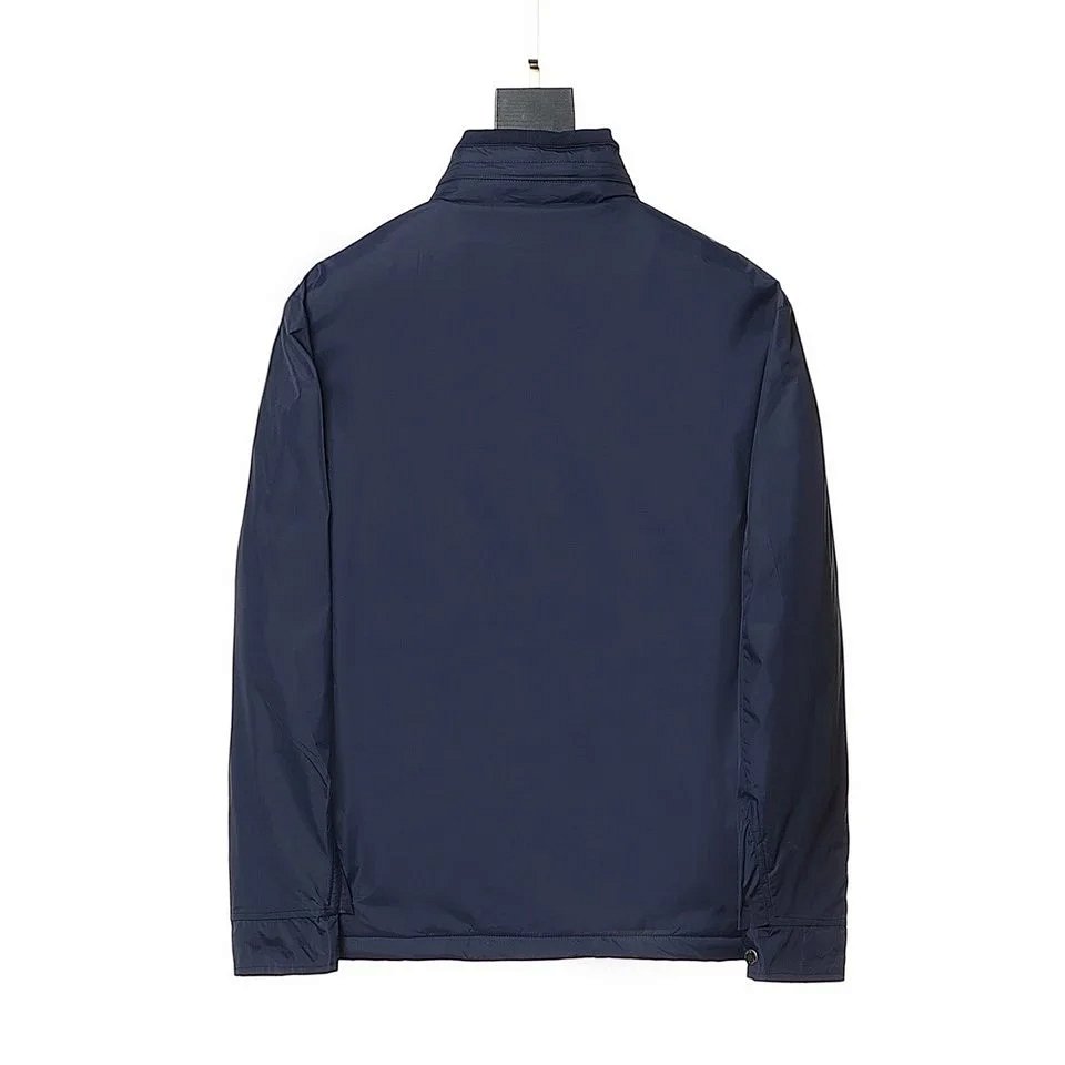 Men's Winter Fleece-Lined Cotton Jacket with Detachable Hood, Business Casual Cardigan Coat