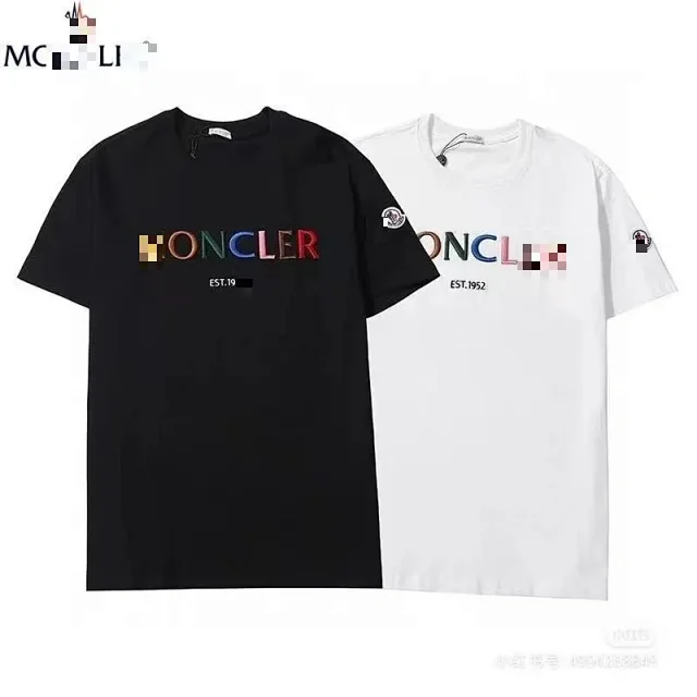 Moncler T-Shirts Logo-Print Crewneck T-Shirt product detail image 5