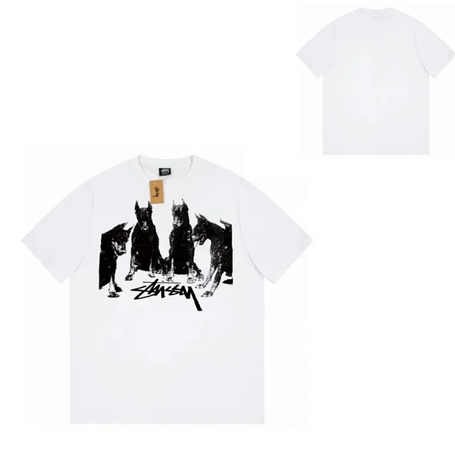 Stüssy T-Shirts Short-Sleeve Graphic Print T-Shirt product detail image 3