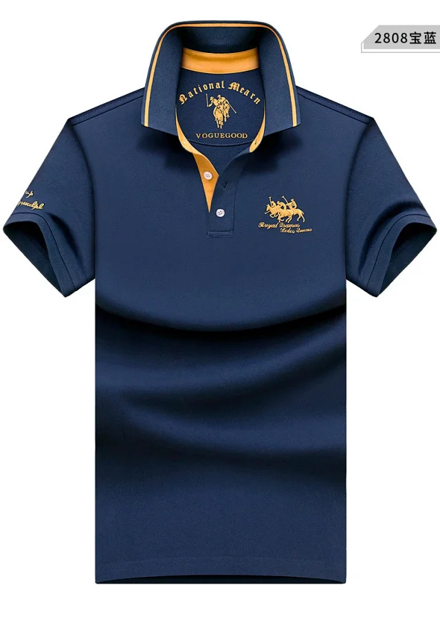 MeiSenSi Paul Shirts Short-Sleeve Embroidered Polo Shirt product detail image 33