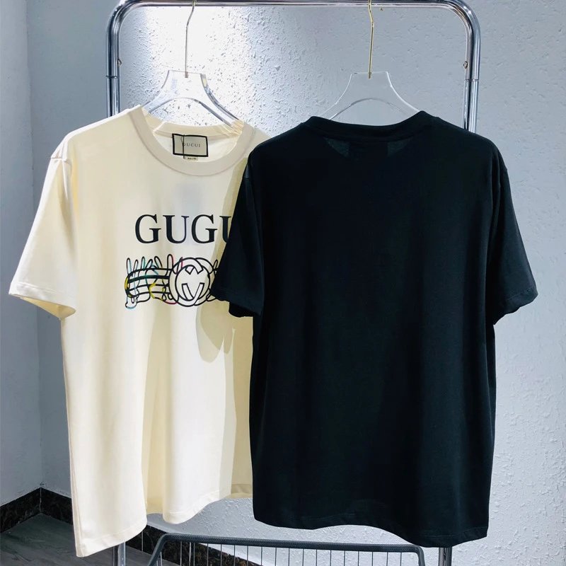 GUGUI T-Shirts Short-Sleeve Graphic Print Crewneck image 2