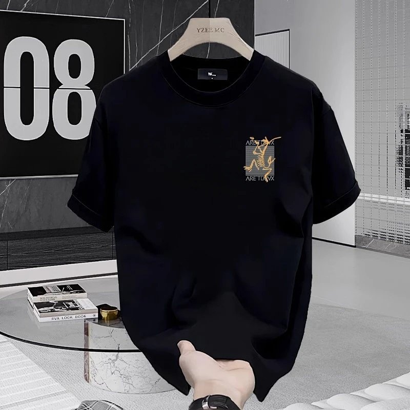 Men's Summer Crew Neck Short Sleeve T-Shirt