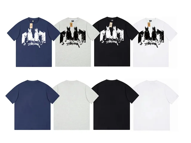Stüssy T-Shirts Short-Sleeve Graphic Print T-Shirt product detail image 2