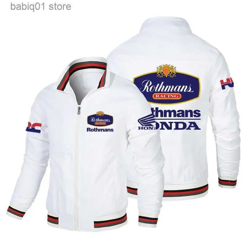 Vespa Jackets Zip-up bomber jacket with striped ribbed cuffs and hem — 5 Customization