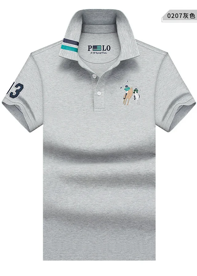 MeiSenSi Paul Shirts Short-Sleeve Embroidered Polo Shirt product detail image 26