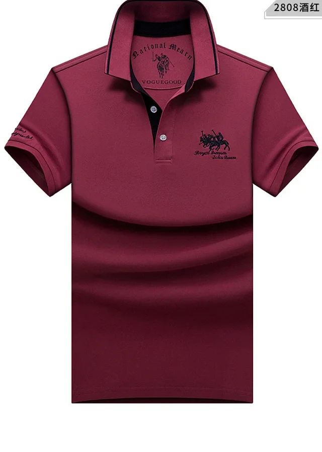 MeiSenSi Paul Shirts Short-Sleeve Embroidered Polo Shirt product detail image 34