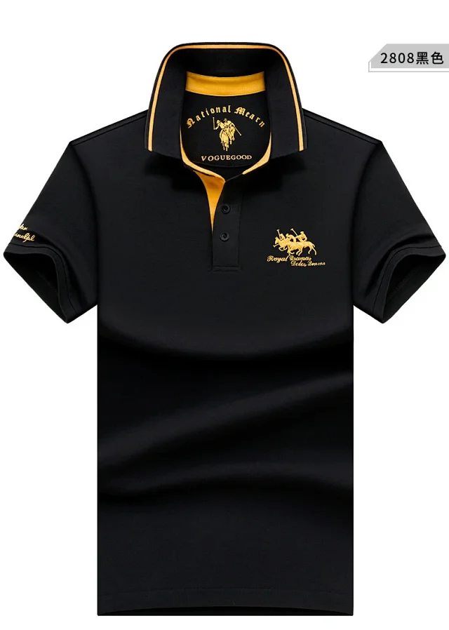 MeiSenSi Paul Shirts Short-Sleeve Embroidered Polo Shirt product detail image 32
