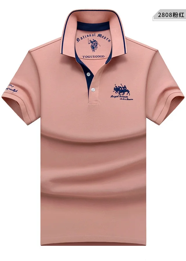MeiSenSi Paul Shirts Short-Sleeve Embroidered Polo Shirt product detail image 31