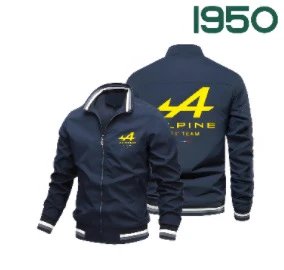 Vespa Jackets Zip-up bomber jacket with striped ribbed cuffs and hem — dz5