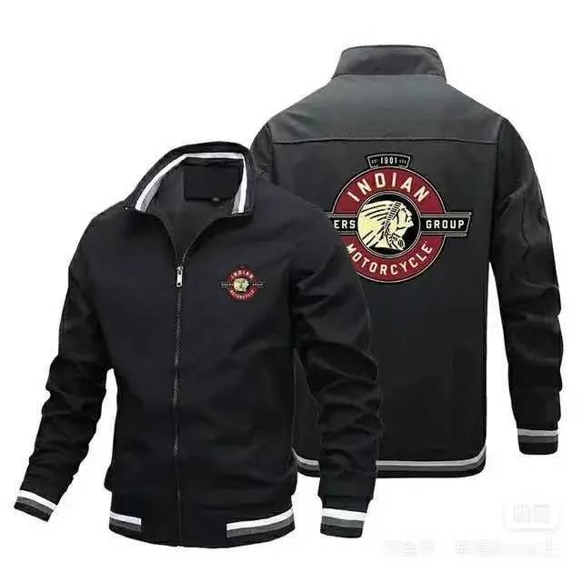 Vespa Jackets Zip-up bomber jacket with striped ribbed cuffs and hem — Customization 880