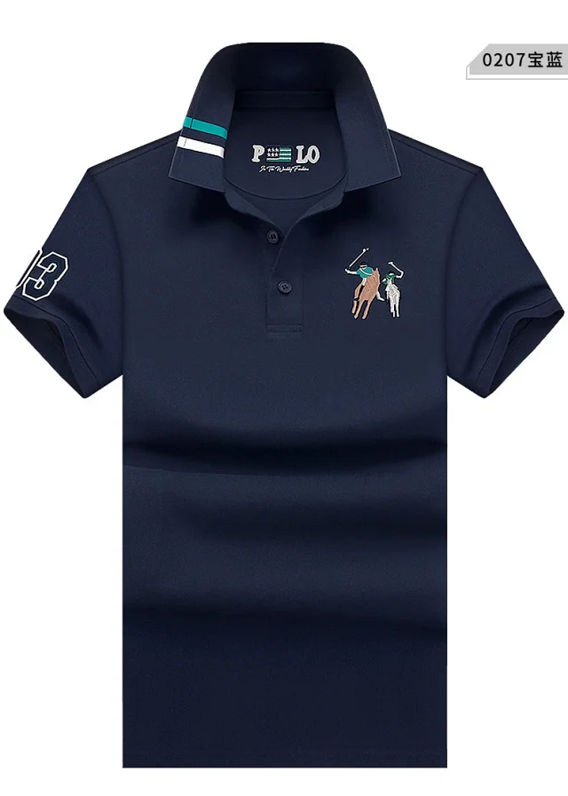 MeiSenSi Paul Shirts Short-Sleeve Embroidered Polo Shirt product detail image 25