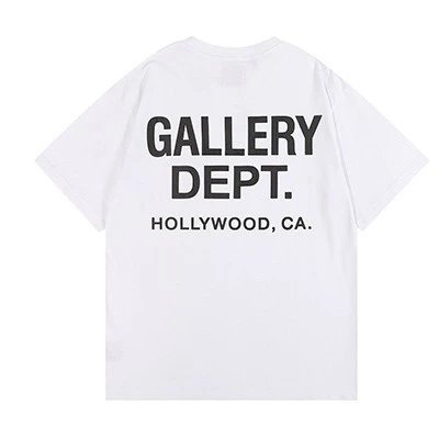 正确版GALLERYDEPT美潮扎染洗水高品质印花短袖高街涂鸦T恤 5