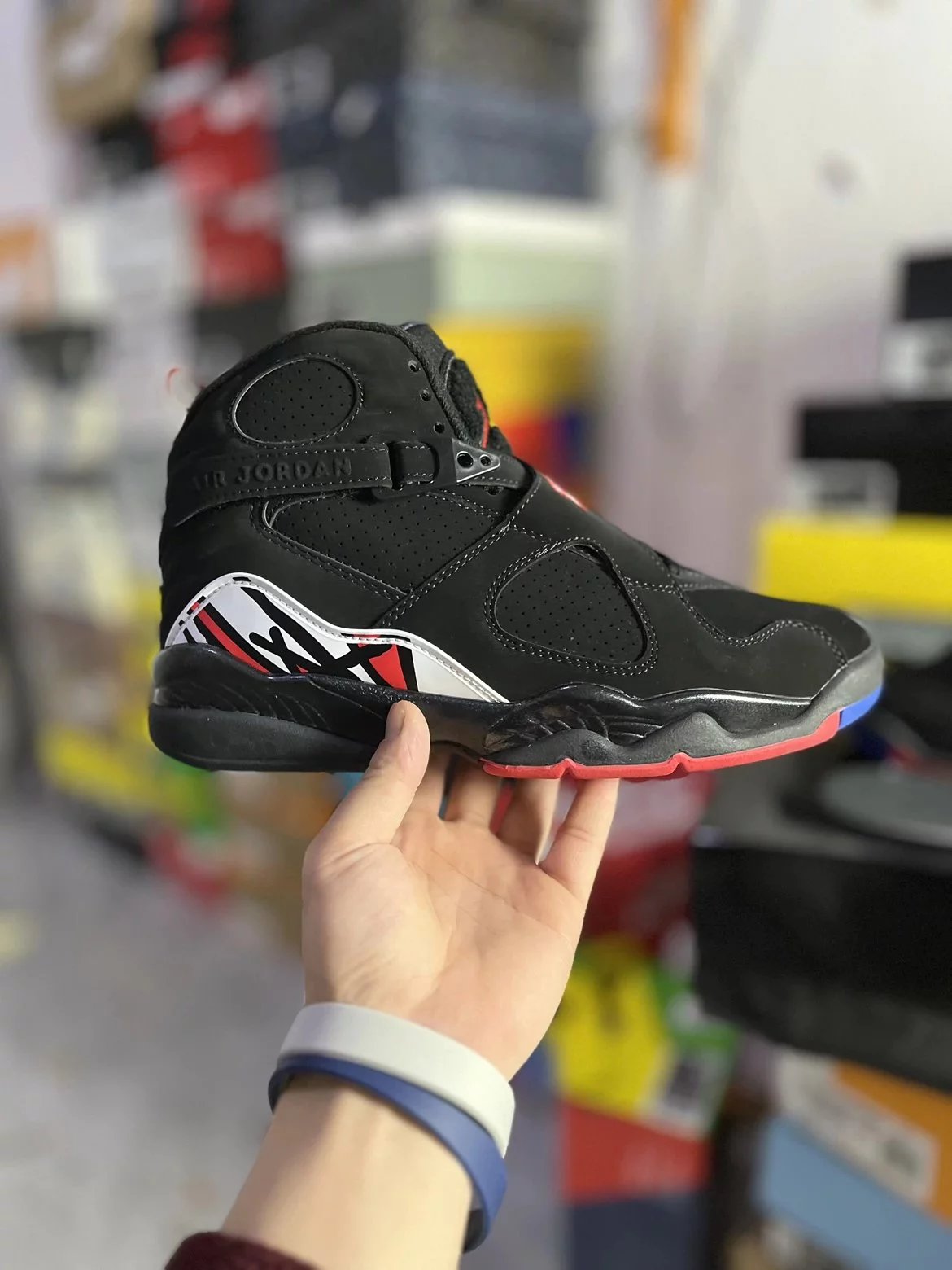 纯原 Air Jordan 8 Retro Playoffs 高帮 篮球鞋 季后赛