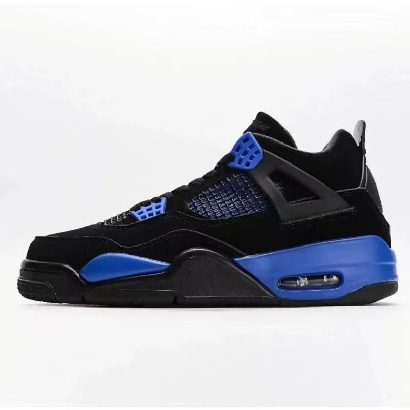 AJ4 - Black/Blue